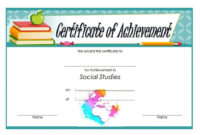 Social Studies Certificate Template 8 Free | Social Studies with Best Social Studies Certificate Templates
