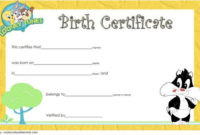 Stuffed Animal Birth Certificate Template: 7+ Ideas Free 2 intended for Stuffed Animal Birth Certificate Template 7 Ideas