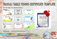 Table Tennis Certificate Template Free – 10+ Cool Designs with regard to Best Table Tennis Certificate Templates Free 10 Designs