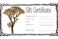Tattoo Gift Certificate Template Free 1 with Fresh Tattoo Certificates Top 7 Cool Free Templates