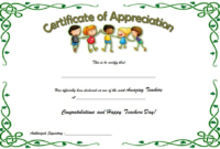Teacher Appreciation Certificate Template Free – Cprc with regard to Fresh Teacher Appreciation Certificate Free Printable