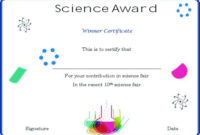 Winner Certificate Template : 40+ Word Templates [ For inside 10 Science Fair Winner Certificate Template Ideas